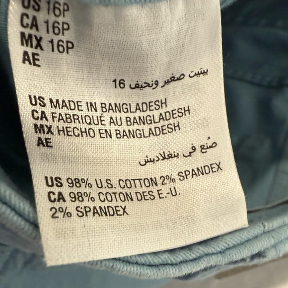 Style & Co Women Straight Leg High Rise Jeans Better Cotton Blue Size 16 Petite - Picture 6 of 8